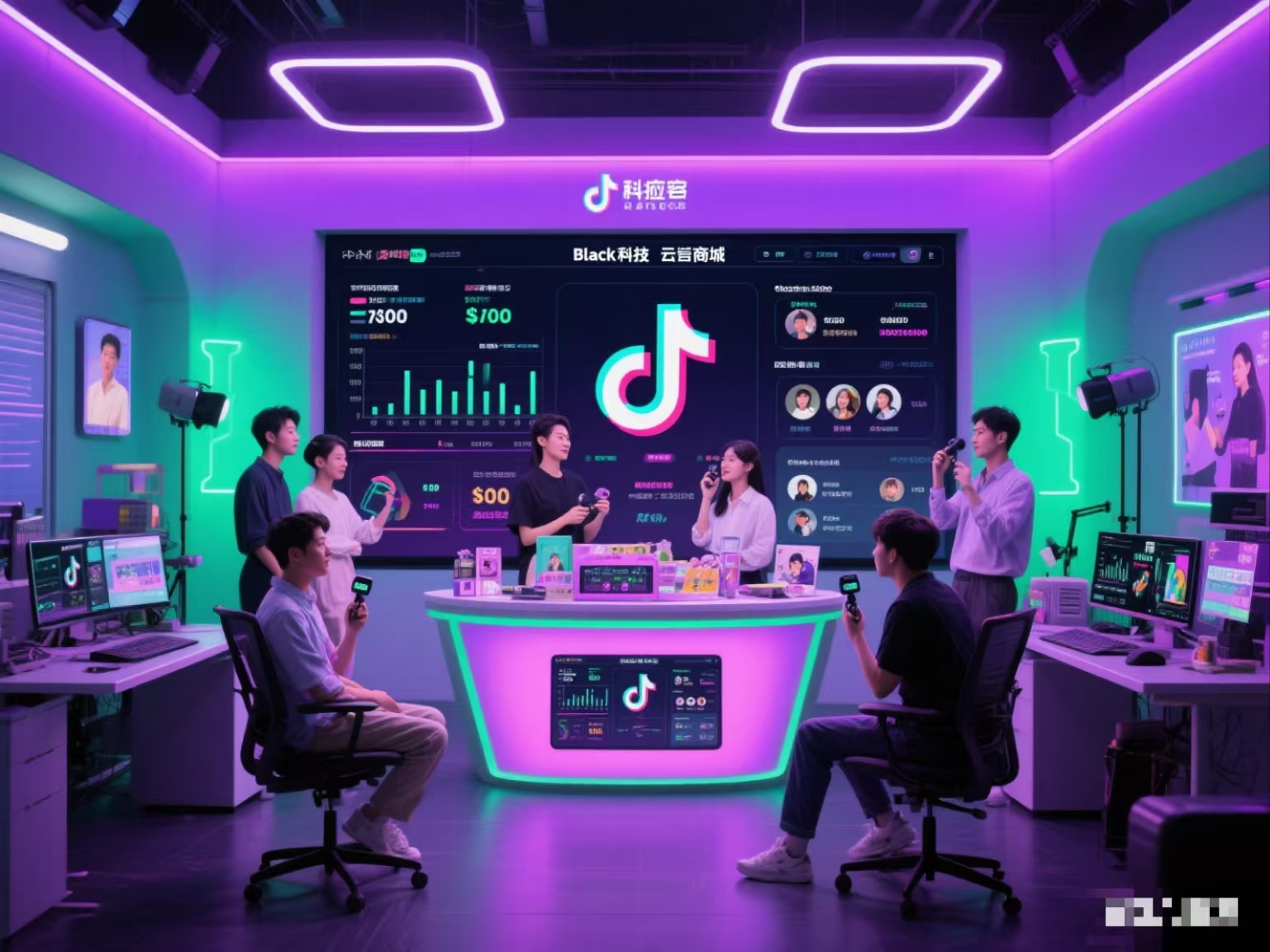 一群人讨论抖音数据.jpg 一群人讨论抖音数据.jpg